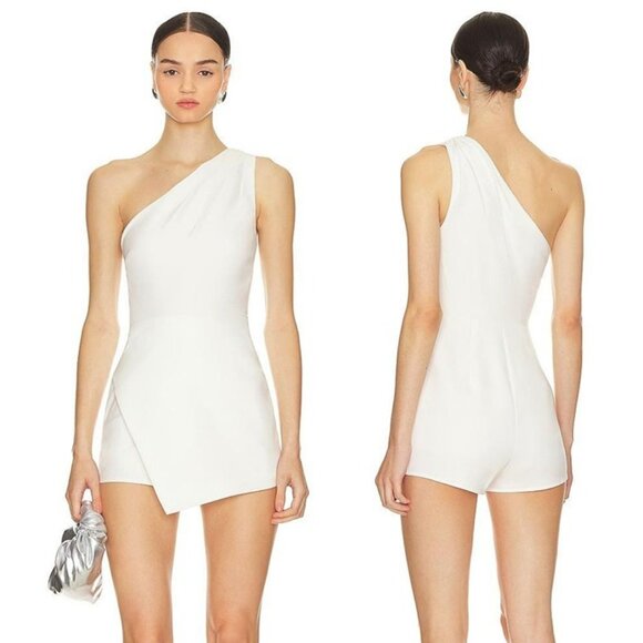 Lovers & Friends Maves Romper - White - Picture 1 of 11